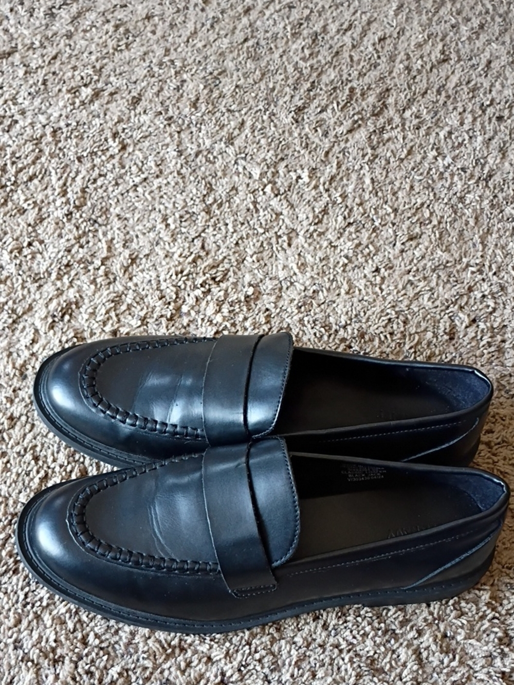 Old Navy Black Women's Penny Loafers